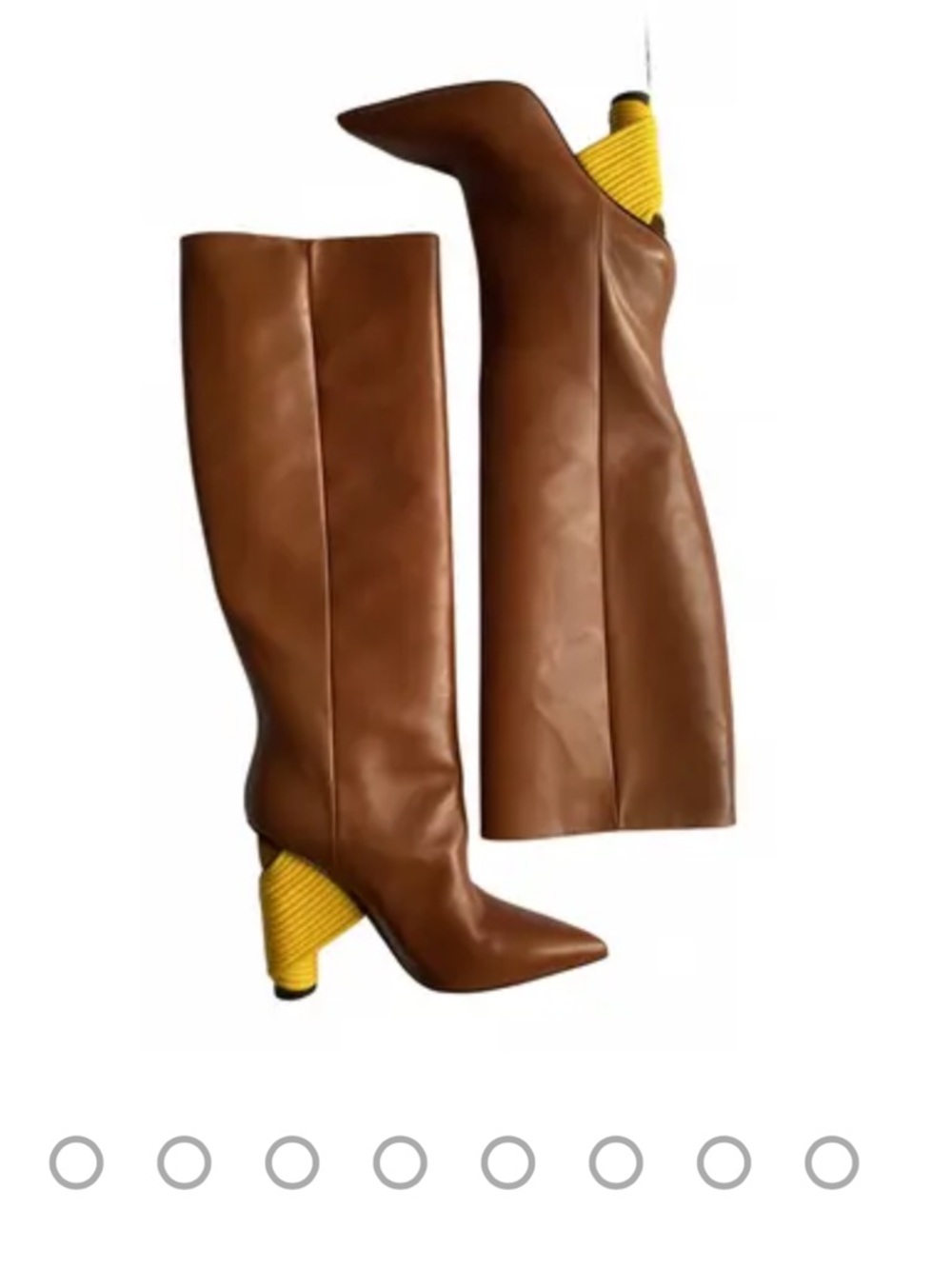 Balenciaga Camel Knee High Boots